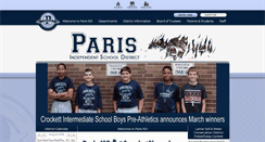 Desktop Screenshot of parisisd.net